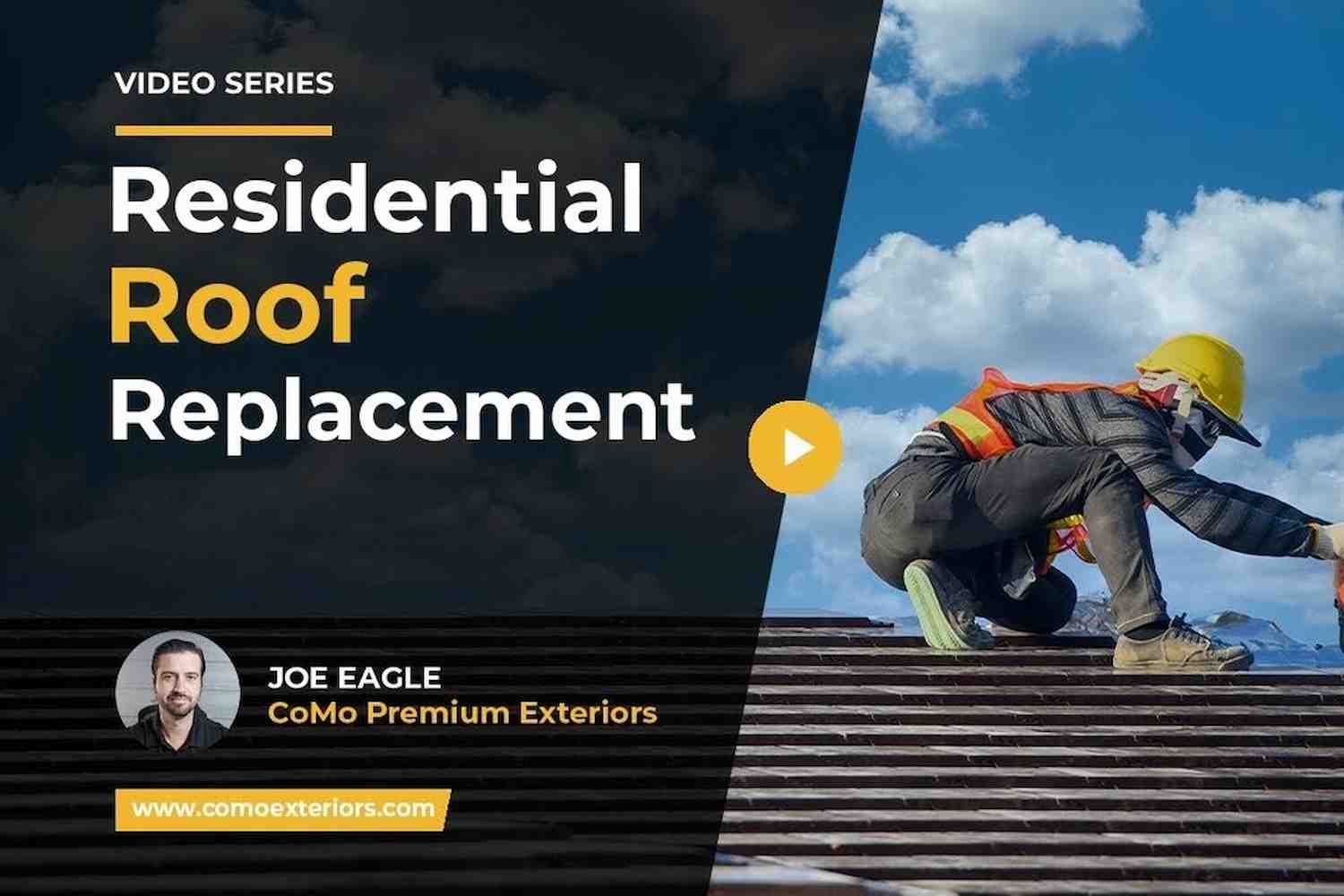 residential roof replacement