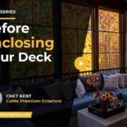 enclosing your deck