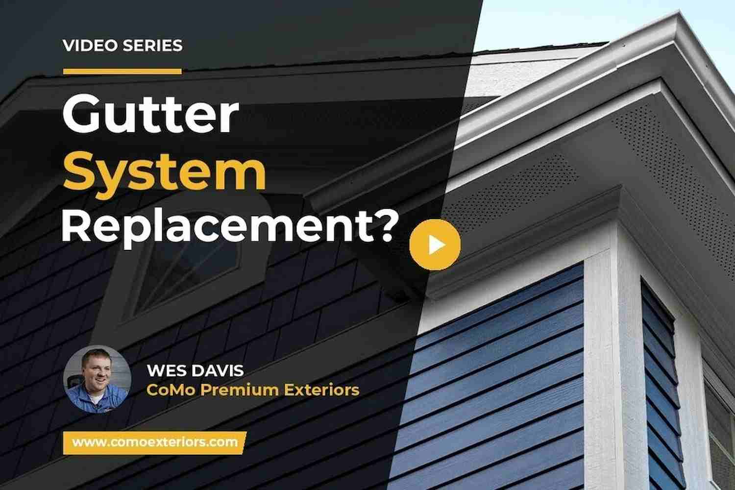 gutter system replacement