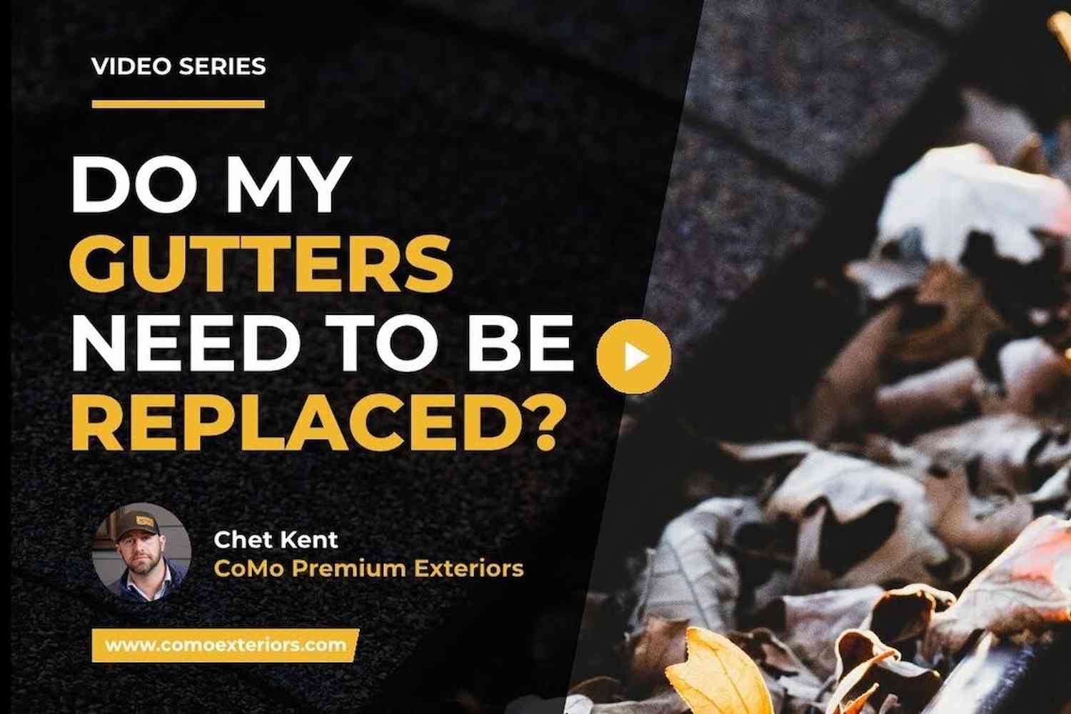 gutters need to be replaced