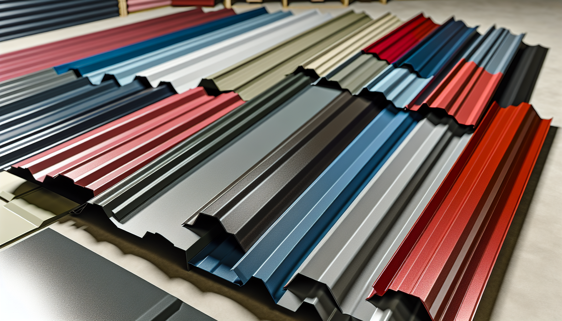 Variety of metal roofing panel designs