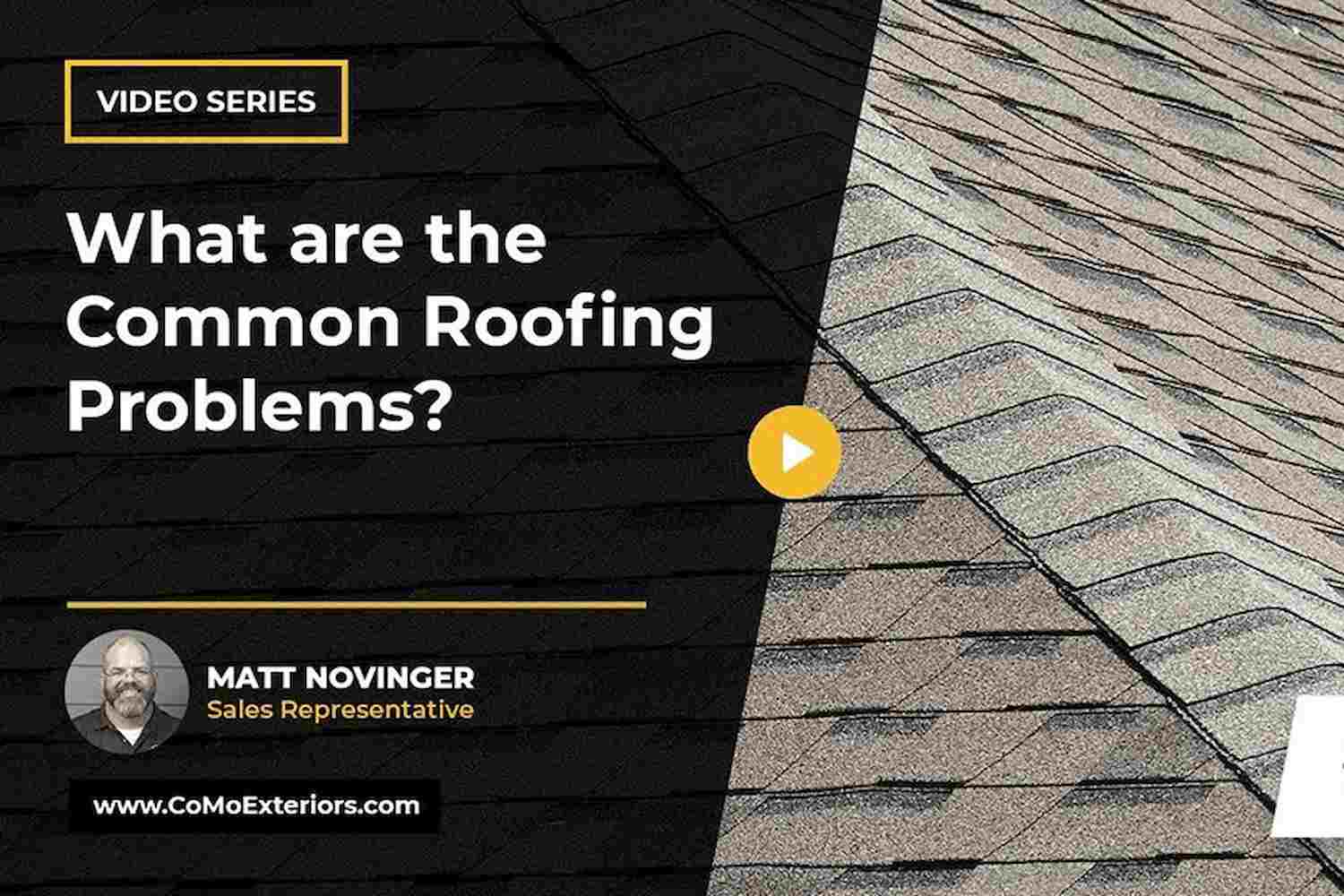 What are the common roof problems