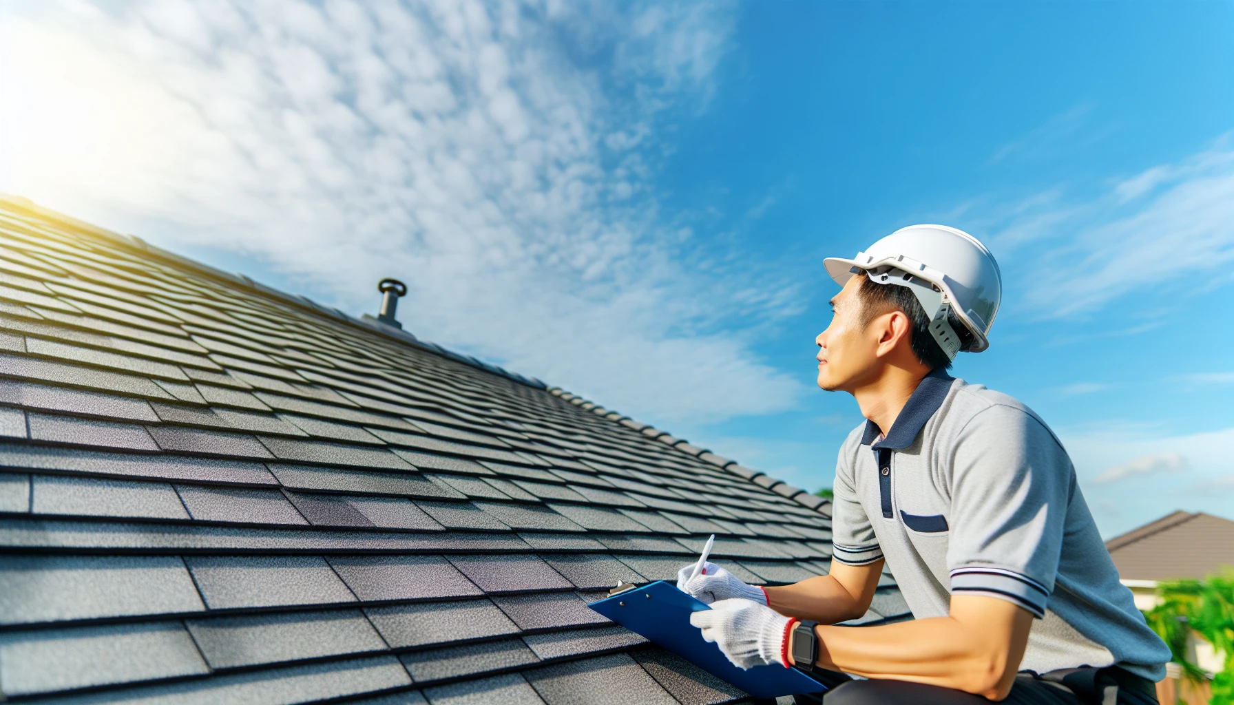 Inspecting and maintaining shingle roof for damage