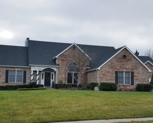 Certainteed roof Moire Black in Columbia Mo