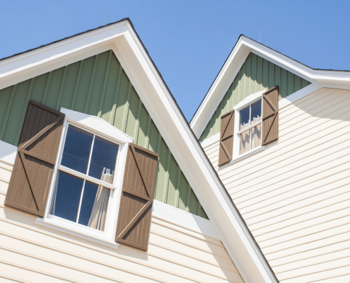 MId MO Board and Batten Wood Siding