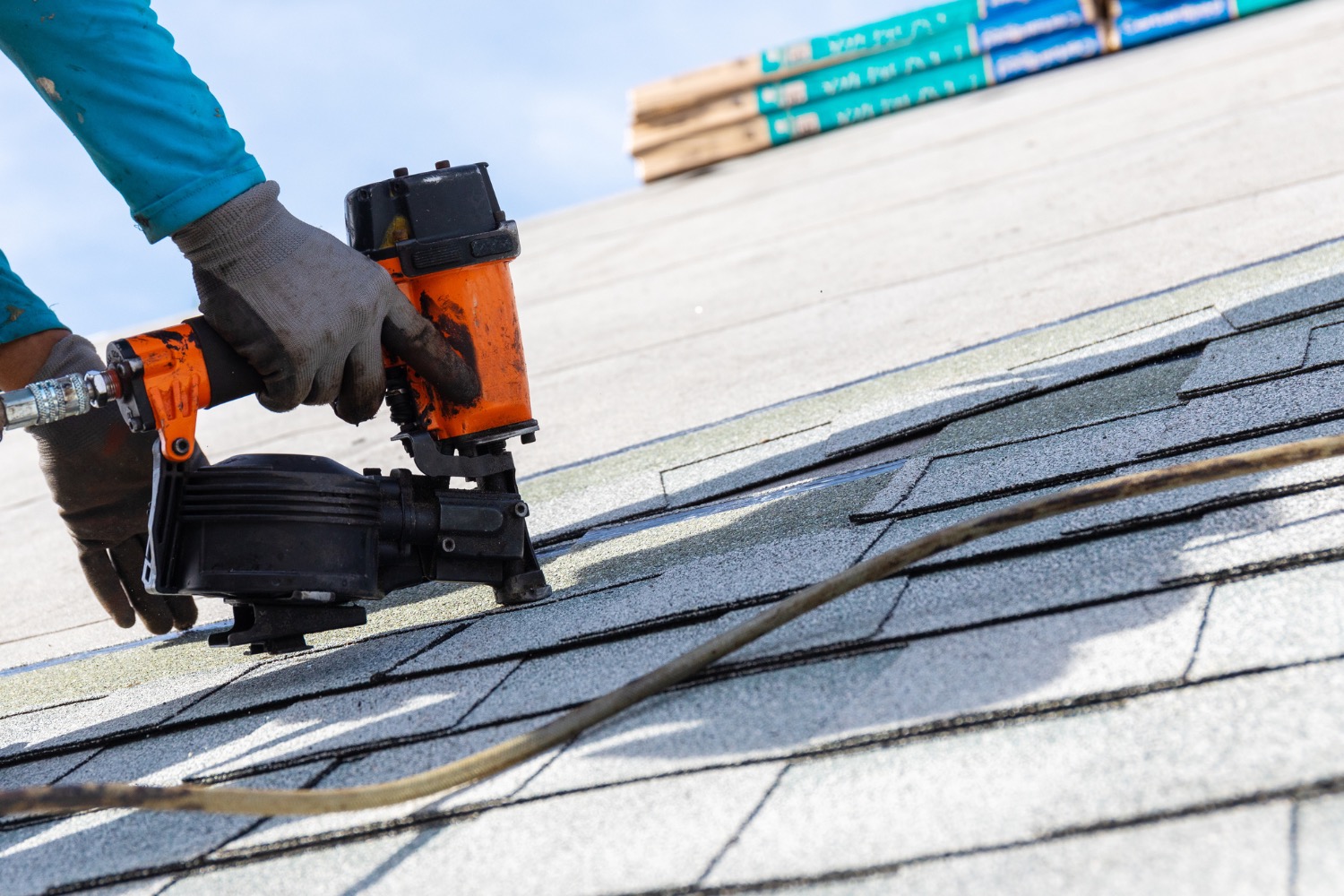 Shingle roofing repair