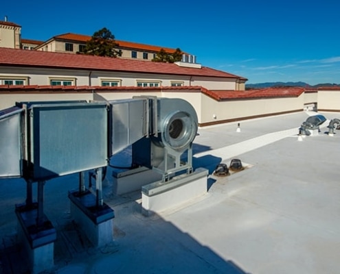 Commercial Flat Roofing System
