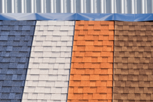 Matching roof shingle colors with various siding colors to enhance home aesthetics.