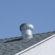 A view of a roof turbine vent.