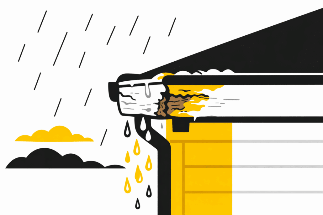 Gutter Problems: How They Damage Your Home (and What To Do About Them) - Featured Image