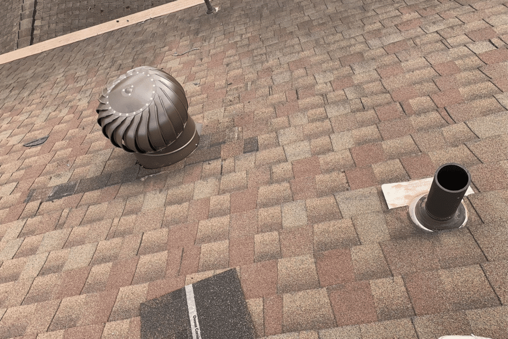 Roof Vent Replacement and Shingle Repair in Columbia, MO
