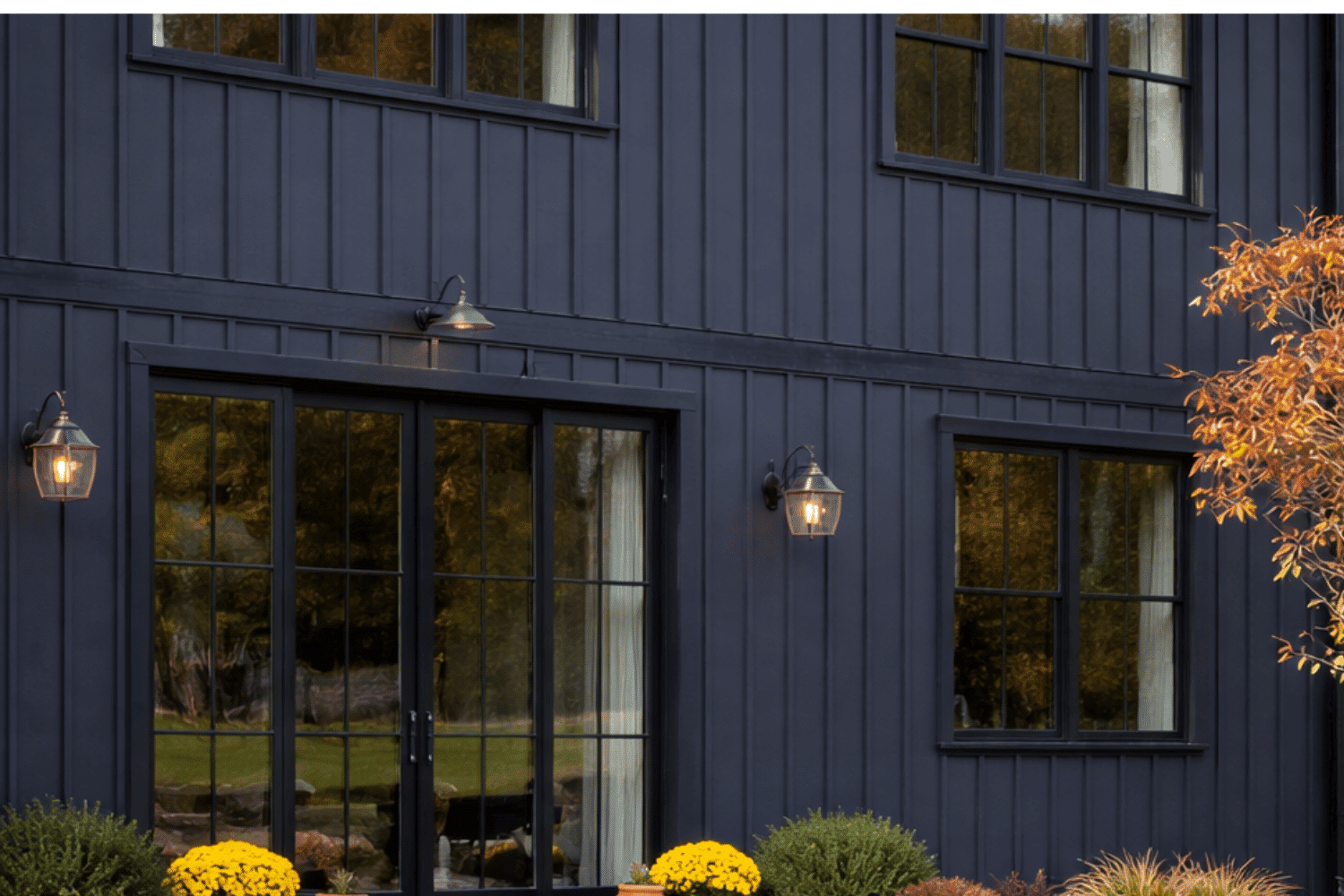 Ascend Batten & Board Cast Iron Color Mid-mo