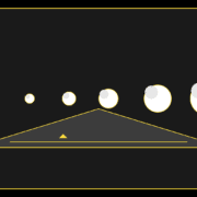 Hail size comparison chart showing graduated sizes from pea to baseball with roof damage thresholds