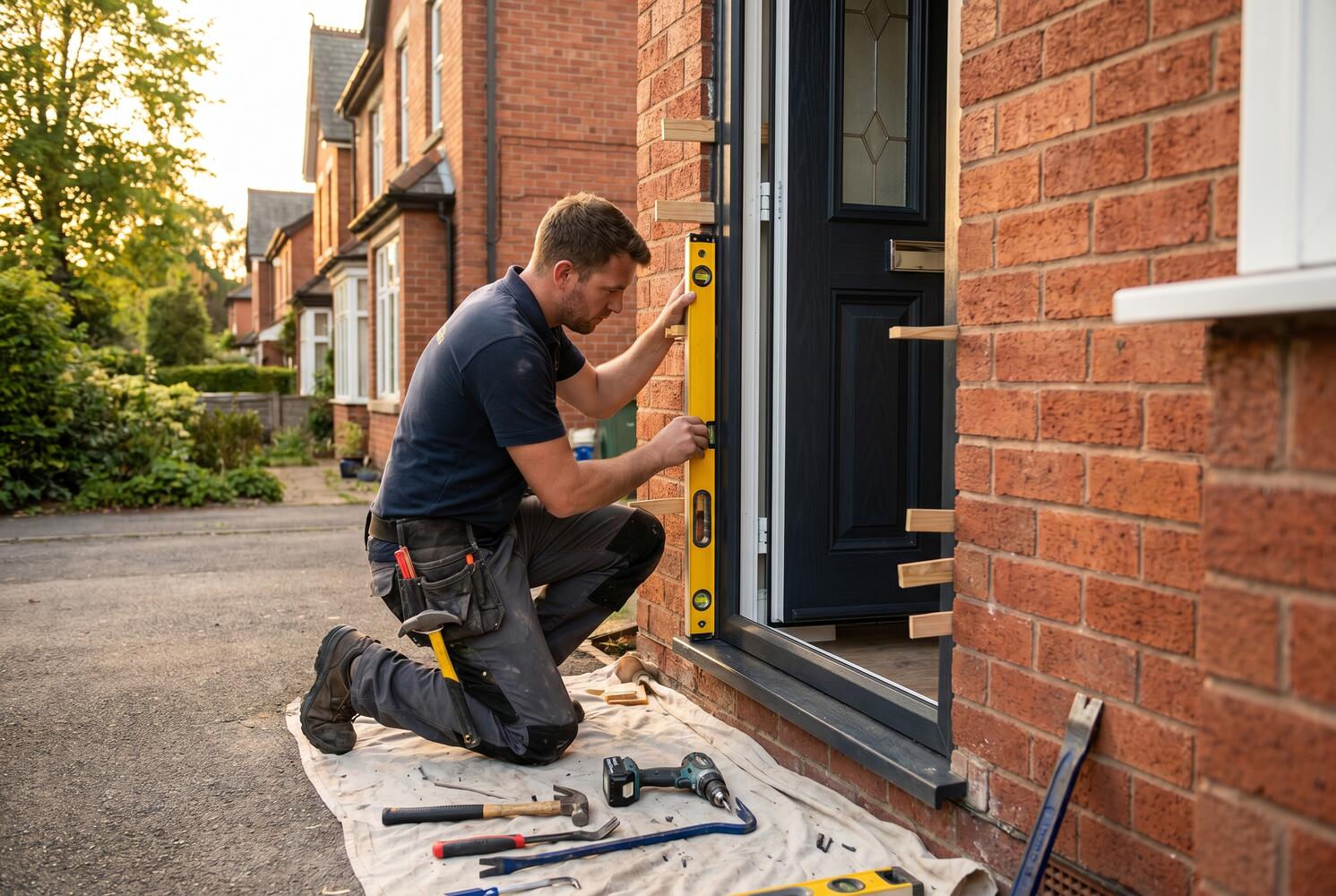 Door frame replacement Columbia MO CoMo Premium Exteriors