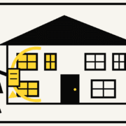 Inspector planning phased window replacement by grouping priority rooms and exterior elevations