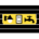 Minimalist flat illustration of a Mid-Missouri house wall with siding opened around an outdoor light, an exterior outlet, and a hose bib, in black, yellow, and white.