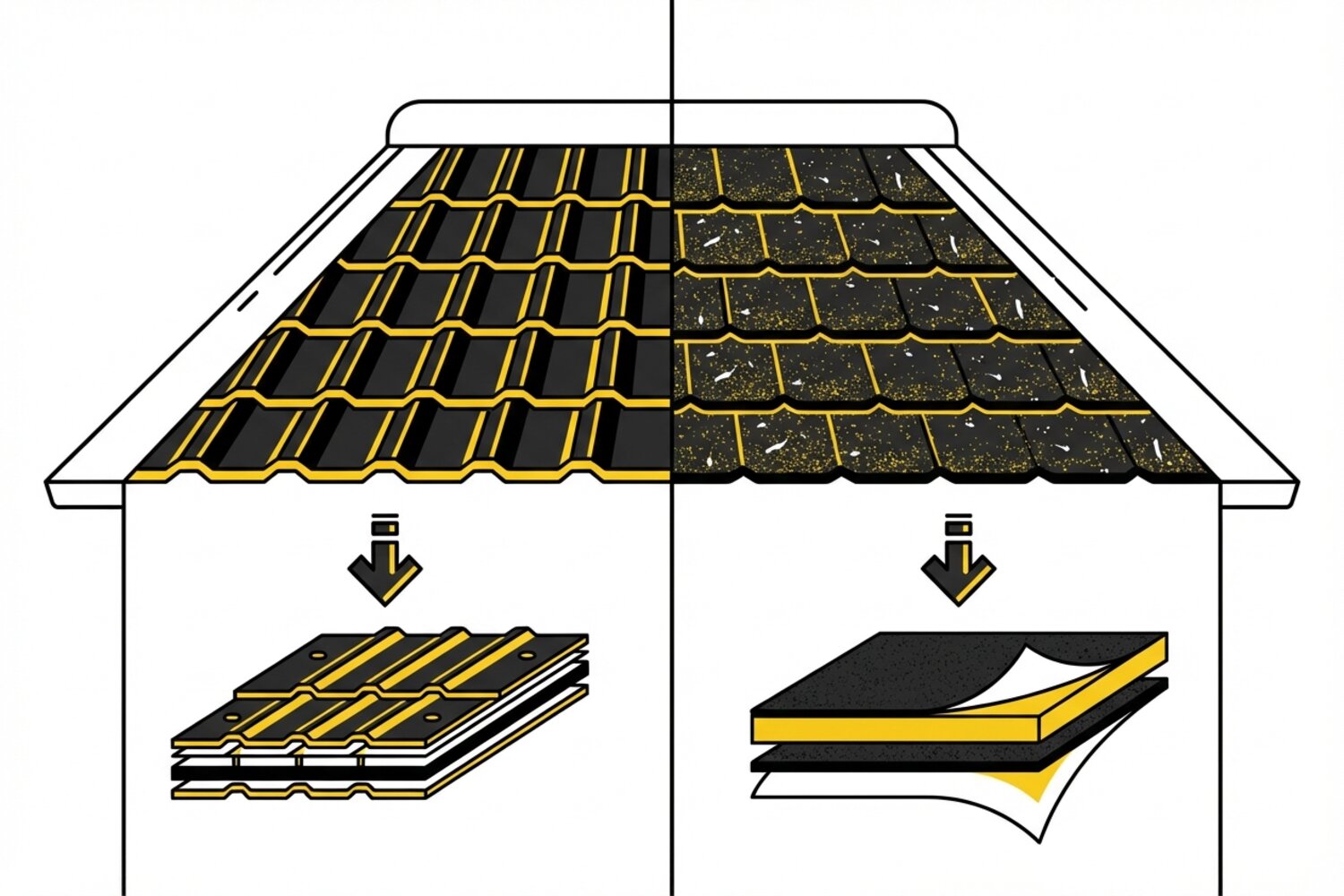 Composite shingles vs asphalt shingles comparison for Mid-Missouri roofs